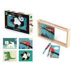 Vilac Puzzle 4D din lemn Animale