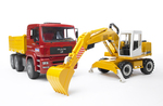 Bruder 02751 - LIEBHERR BAGGER MAN