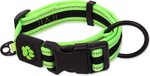 Obojok Active Dog Fluffy XL limetka 3,8x44-70cm
