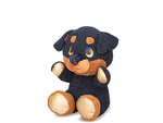 Rottweiler de pluș 16,5cm șezând