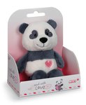 NICI panda di peluche Love in scatola regalo, 12 cm