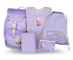 BAAGL SET 5 Airy Amici: zaino, astuccio, sacca, grembiule, portafoglio