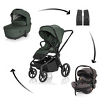Kolica Move Cross 5X + autosjedalica XM Plus i-Size, Oak Green