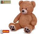Plush Friends Plüschbär 135cm braun