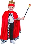 Mantello reale in costume per bambini
