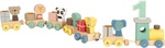 small foot Geburtstagszug aus Holz mit Tieren