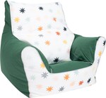 Detské kreslo plnené guličkami New Baby zelená