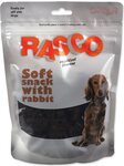 Pochoutka Rasco měkký pamlsek s králičím 3cm 400g