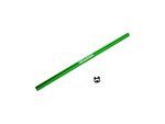 Traxxas albero centrale 214mm alluminio verde