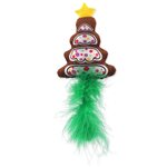 Hračka Magic Cat Winter Tale vianočný stromček s pierkom 15cm