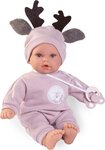 Antonio Juan 11324 KIKA – realistische Puppe mit Geräuschen und weichem Stoffkörper – 27 cm