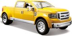 Maisto - Ford Mighty F-350 Super Duty, žltý, 1:31