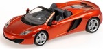 1:43 MCLAREN MP4-12C SPIDER - 2012 - ORANGE METALLIC