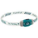 Obojok Dog Fantasy LED Svietiaci rôznofarebný nabíjací M 50cm