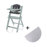 Sedia da pranzo in legno Clipp &amp; Clapp + regalo, Pistacio Green