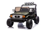 Elektrické autíčko Toyota FJ Cruiser XXL s pohonom 4x4, licencované (Dvojmiestne), zelené,