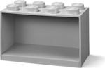 LEGO® Brick 8 závesná polica šedá