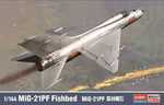 Model Kit repülőgép 12664 - MIG-21PF FISHBED (1:144)