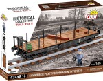 Cobi 6284 Schwerer plattformwagen type SSYS, 1:35, 424 k, 1 f