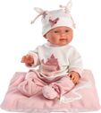 Llorens 26312 NEW BORN HOLČIČKA - realistická bábika bábätko s celovinylovým telom - 26 cm