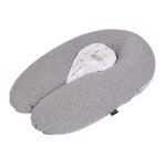 Cuscino gravidanza e allattamento Multirelax 3 in 1 Cotone, Grey Bunny
