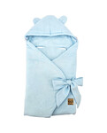 EKO Schlafsack für Autositz Musselin Blau 110x100 cm