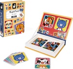 Janod Magnetibook Zvieratá Puzzle Magnetická kniha pre deti