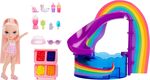 Rainbow High Sada s malou sestričkou – bazén