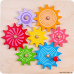 Bigjigs Toys Ozubené kolieska