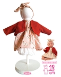 Llorens M740-015 oblečenie pre bábiku bábätko NEW BORN veľkosti 40-42 cm