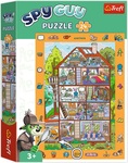 Trefl Puzzle s hľadaním obrázkov Spy Guy: V dome 24 dielikov