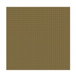 BRIXIES Plus 225.022 Grundplatte zum Bauen - dunkelbraun 25,5 x 25,5 cm