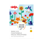 Haba Set creativo Immagine da finestra Ciao, animali del bosco!
