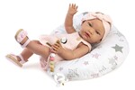 Guca 821 NEW BORN BAMBINA - bambola realistica con corpo in vinile intero - 42 cm