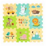 PETITE&amp;MARS Podlahové skladacie puzzle Nexli 6 ks, Forest Friends