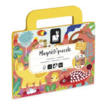 Janod Magnetipuzzle Dinozauri 24 buc în formă de valiză