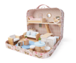2Kids Toys Casă de păpuși în valiză Cameră de zi