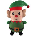 Hračka Dog Fantasy Winter Tale Elf plyš pískacia  28cm