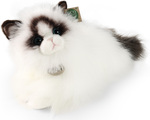 Plüschkatze Ragdoll liegend 35 cm ECO-FRIENDLY