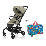 Sportovní kočárek Jet + kufřík Pack&amp;Ride Zdarma, Boss Grey