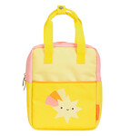 A Little Lovely Company – kleiner quadratischer Rucksack – Komet