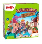 Haba Семейна настолна игра Кралят на заровете - голяма настолна версия от 8 години