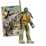 McFarlane figura képregénnyel Teenage Mutant Ninja Turtles Donatello 5in Action