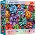 Trefl Puzzle 1000 Bunte Sukkulenten