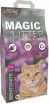Podstielka Magic Litter Bentonite Original Flowers 10kg