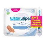4x WATERWIPES Lingettes humides 60 pcs (240 pcs) + Lingettes apaisantes propres 60 pcs GRATUIT