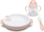 Set termotanierik so silikónovou lyžičkou a hrnčekom, English Rose