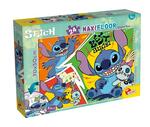 Stitch puzzle maxi obojstranné 70x50 cm 24 dielikov