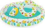 Bestway Gonfiabile SET - piscina 112 cm, anello galleggiante 51cm, palla 41x15cm