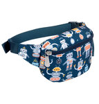 A Little Lovely Company - sac banane pour enfants - robots